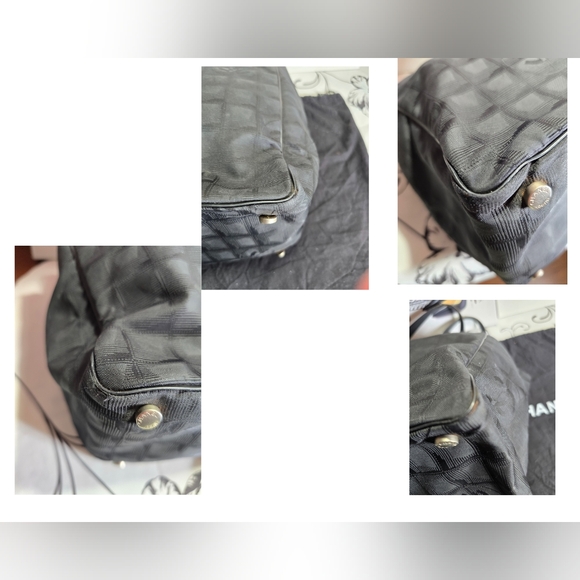 🔥EUC CHANEL VINTAGE TRAVEL LIGNE TOTE BAG - Picture 12 of 14